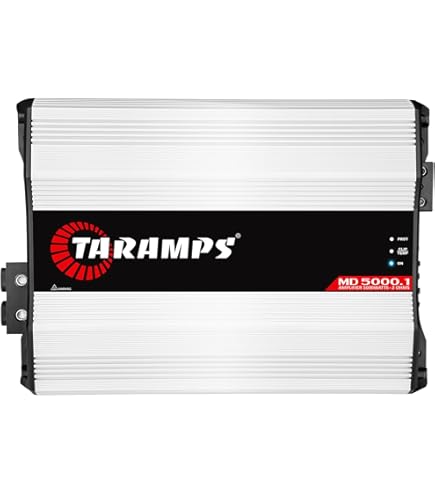 Amazon.com: Taramps MD 8000.1 Amplifier 2 Ohms 8000 Watts RMS 1